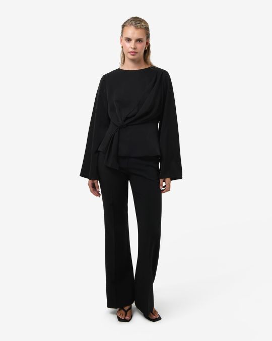 Melody Long Sleeve Draped Top