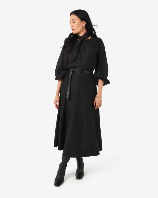 Bellini Twist Neck Blouse