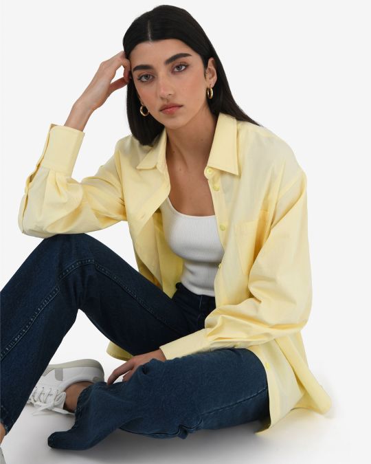 Chicago Oversized Cotton Shirt
