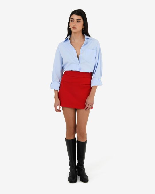 Chicago Oversized Cotton Shirt