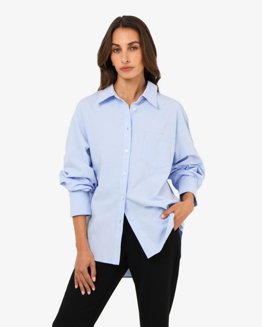 Chicago Oversized Cotton Shirt