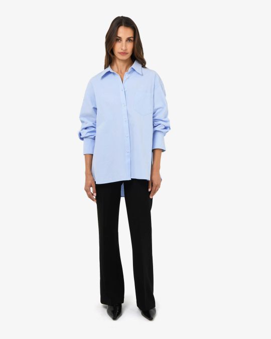 Chicago Oversized Cotton Shirt