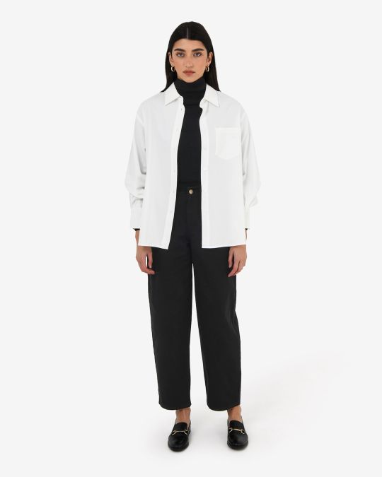 Chicago Oversized Cotton Shirt