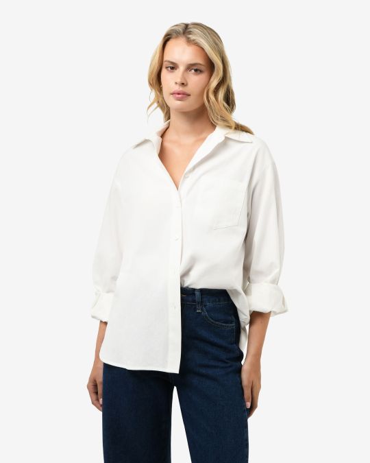 Chicago Oversized Cotton Shirt