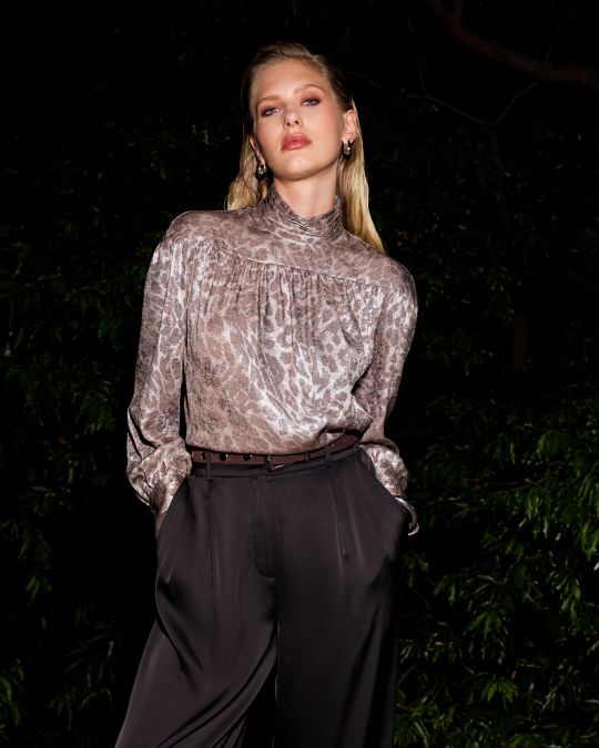Melisa Gathered Yoke Top