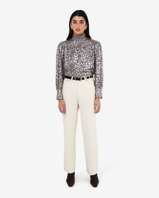 Melisa Gathered Yoke Top