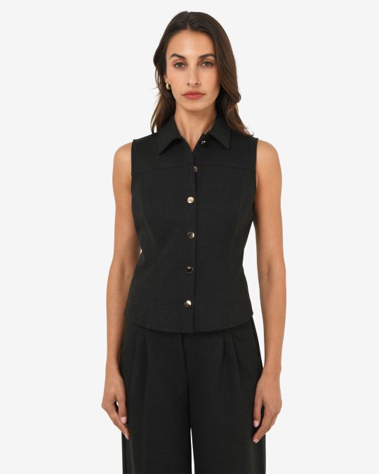 Dolly Collared Vest