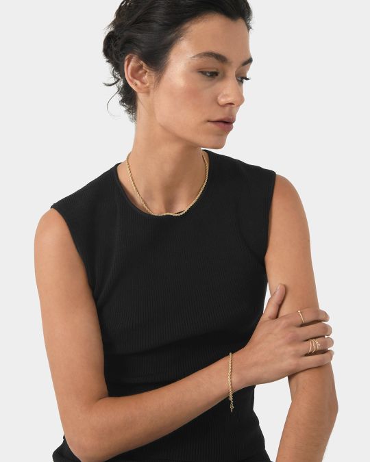 Leen  16k Gold Plated Bracelet