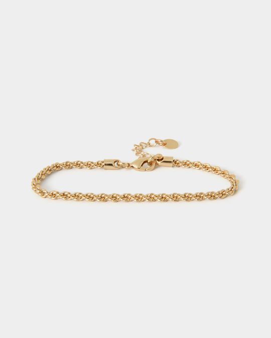 Leen  16k Gold Plated Bracelet