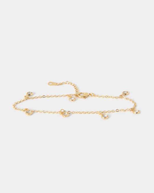 Esme 16k Gold Plated Bracelet