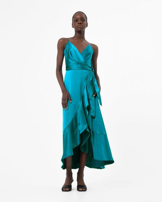 Acler lucas silk dress cheap