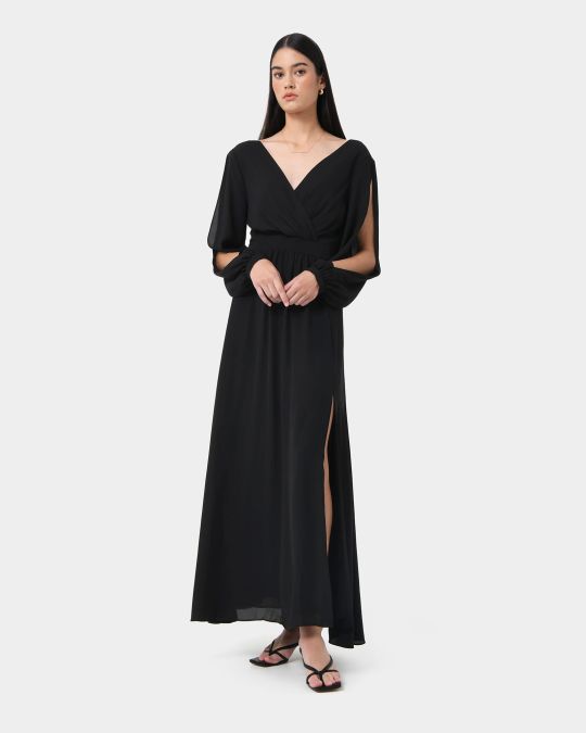Louise Open Sleeve Maxi Dress