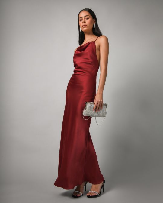Jamila Backless Maxi Dress