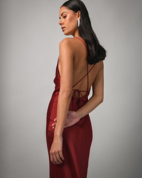 Jamila Backless Maxi Dress