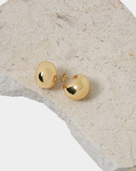 Sammy Gold Bubble Earring
