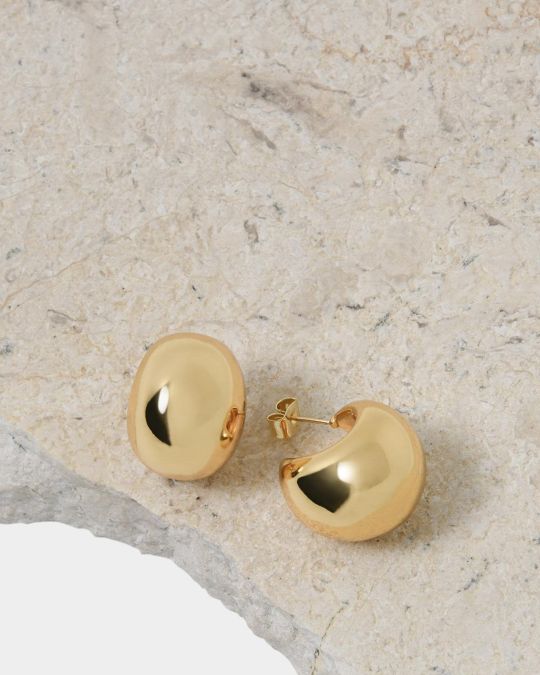 Sammy Gold Bubble Earring