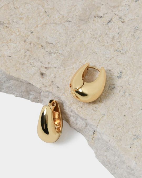 Athena Gold Earrings