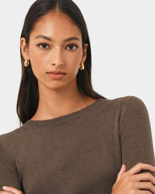 Athena Gold Earrings