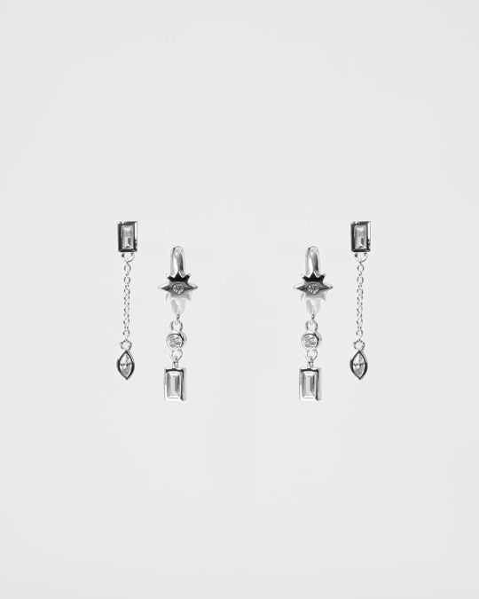 Diya Sterling Silver Earring