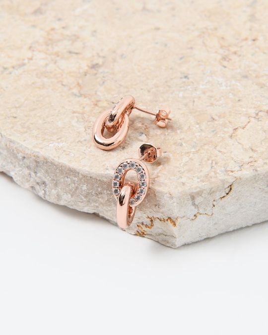 Siana Rose Gold Earrings