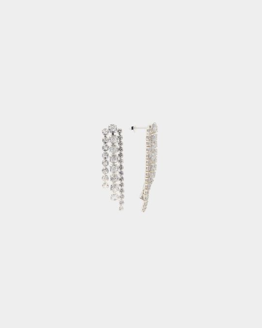 Abby Sterling Sil Plat Earring