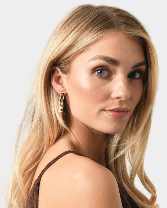Kirra 16k Gold Plated Earring