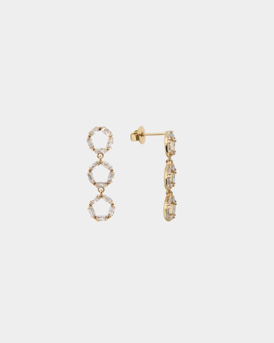 Naya 16k Gold Plated Earrings