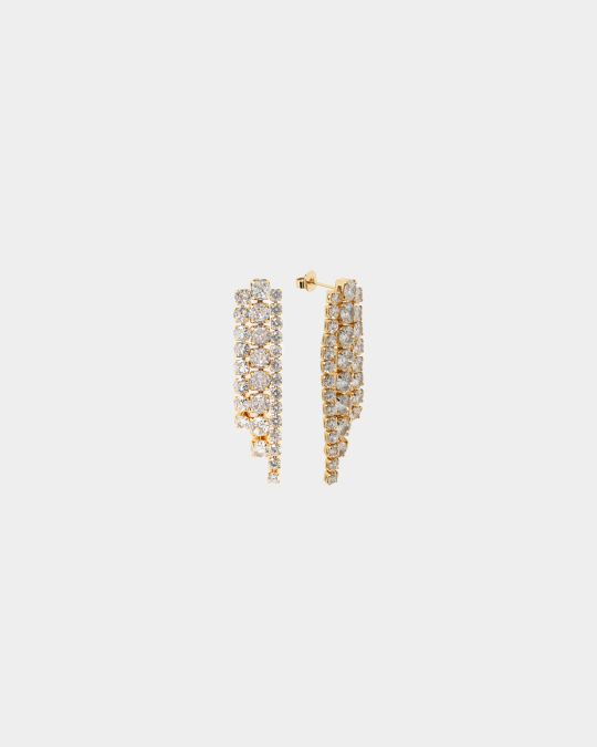 Abby 16k Gold Plated Earrings