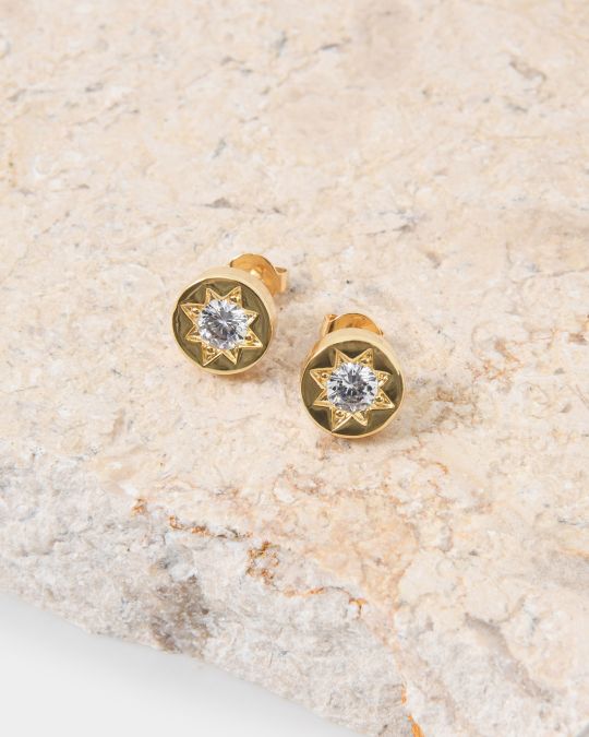 Miliana Gold Plated Earrings