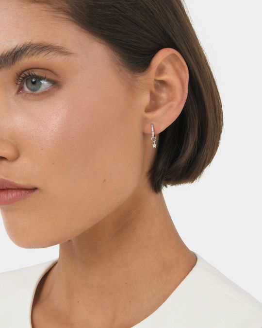 Colette Silver 2 Way Earrings