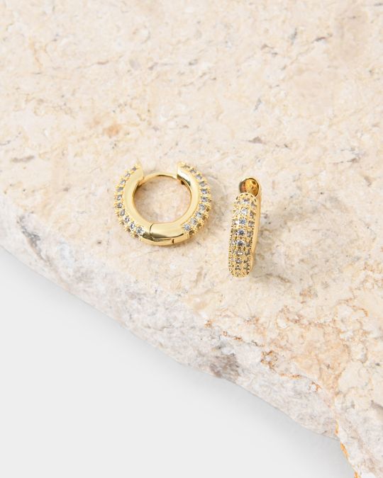 Daliah 16k Gold Plated Earring
