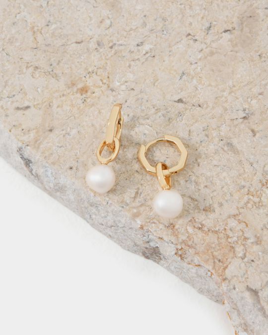 Litzy 2 Way Pearl Earring