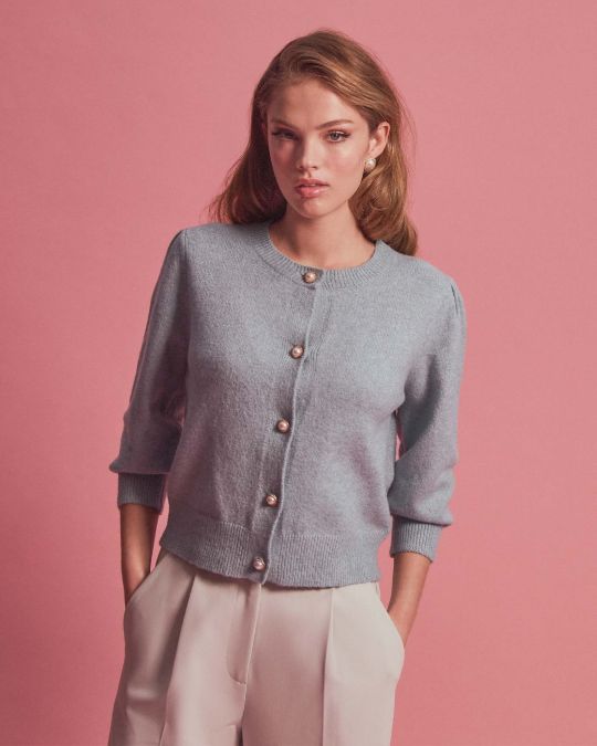 Nia Button Cardigan
