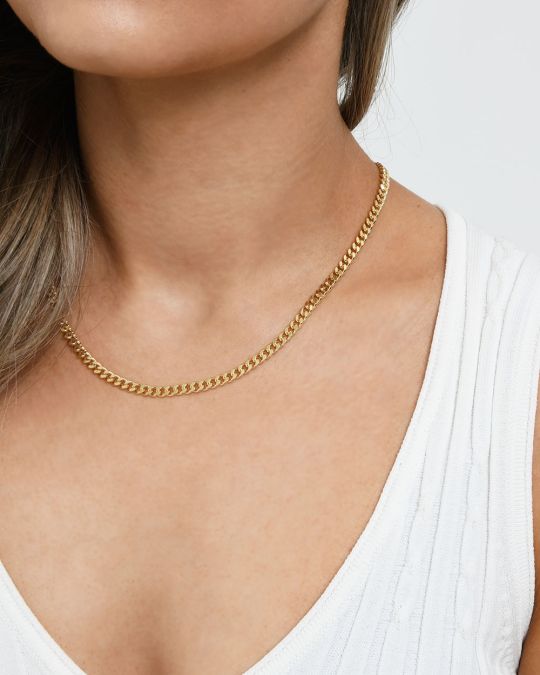 Olive 16k Gold Plated Necklace