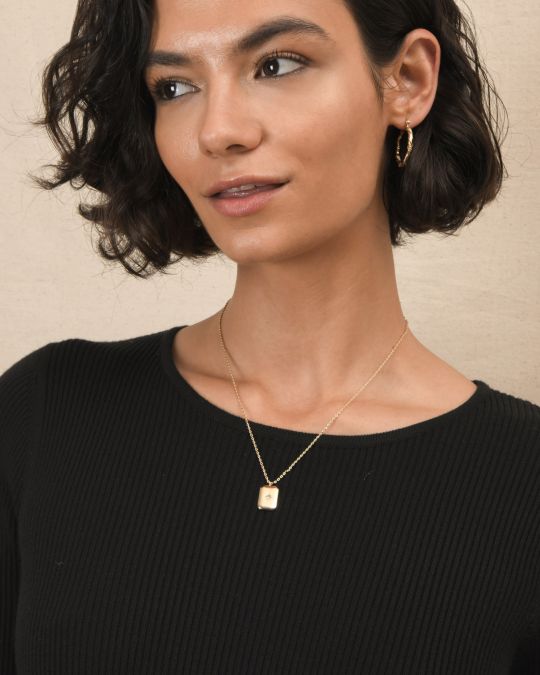 Poppy 16k Gold Plated Necklace