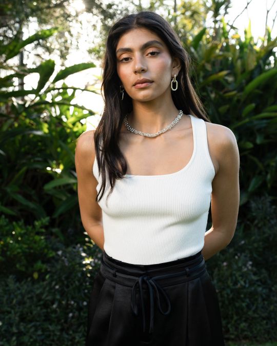 Jocelyn Silver Plated Necklace
