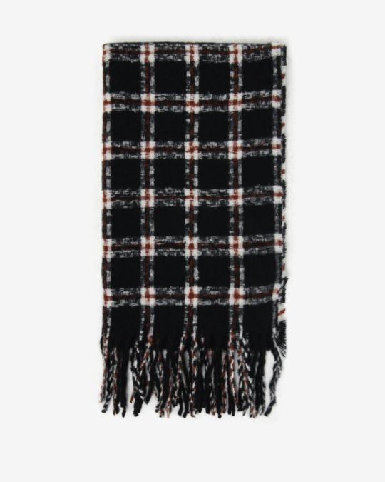 Dena Checked Scarf
