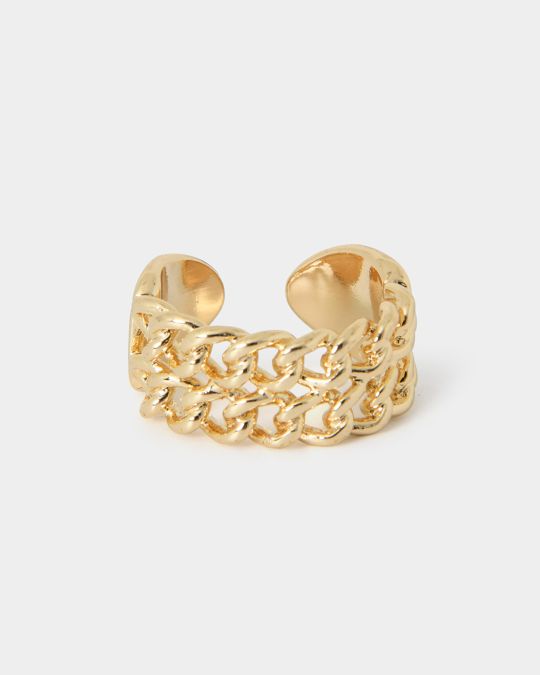 Mavis 16k Gold Plated Ring