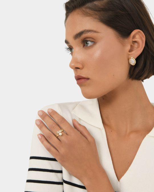 Winter 16k Gold Plated Ring