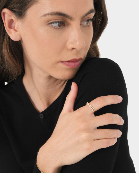 Virginia 16k Gold Plated Ring