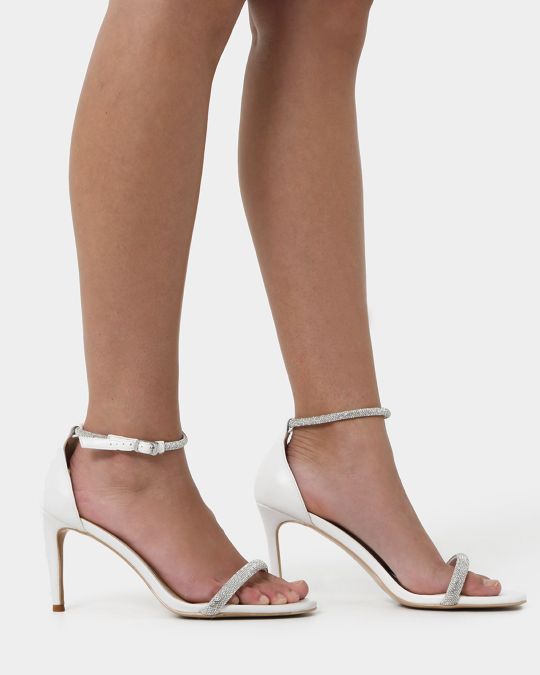 Kendall Crystal Strap Heels
