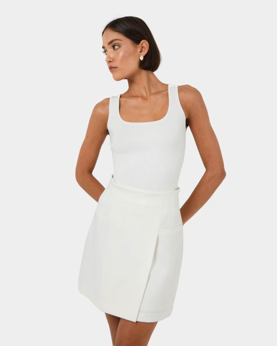Nikki Mini Wrap Skirt