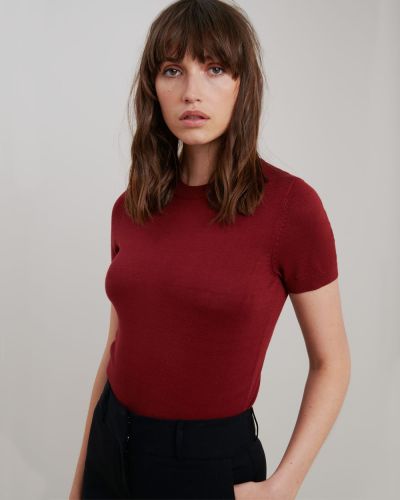 Catherine Short Sleeve Knit