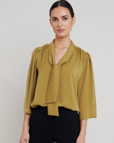 Yaretzi Tie Neck Blouse