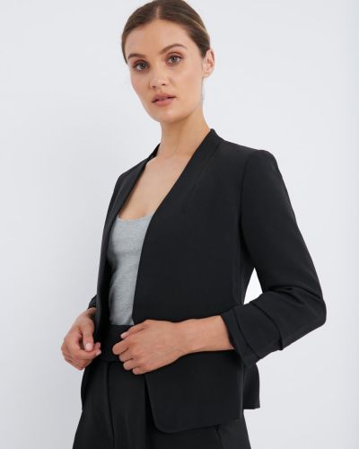 Forcast clothing, work jacket, cropped, black 
