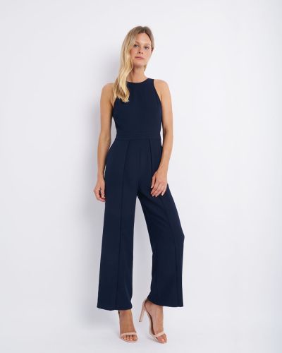 Rio Roundneck Panelled Jumpsuit