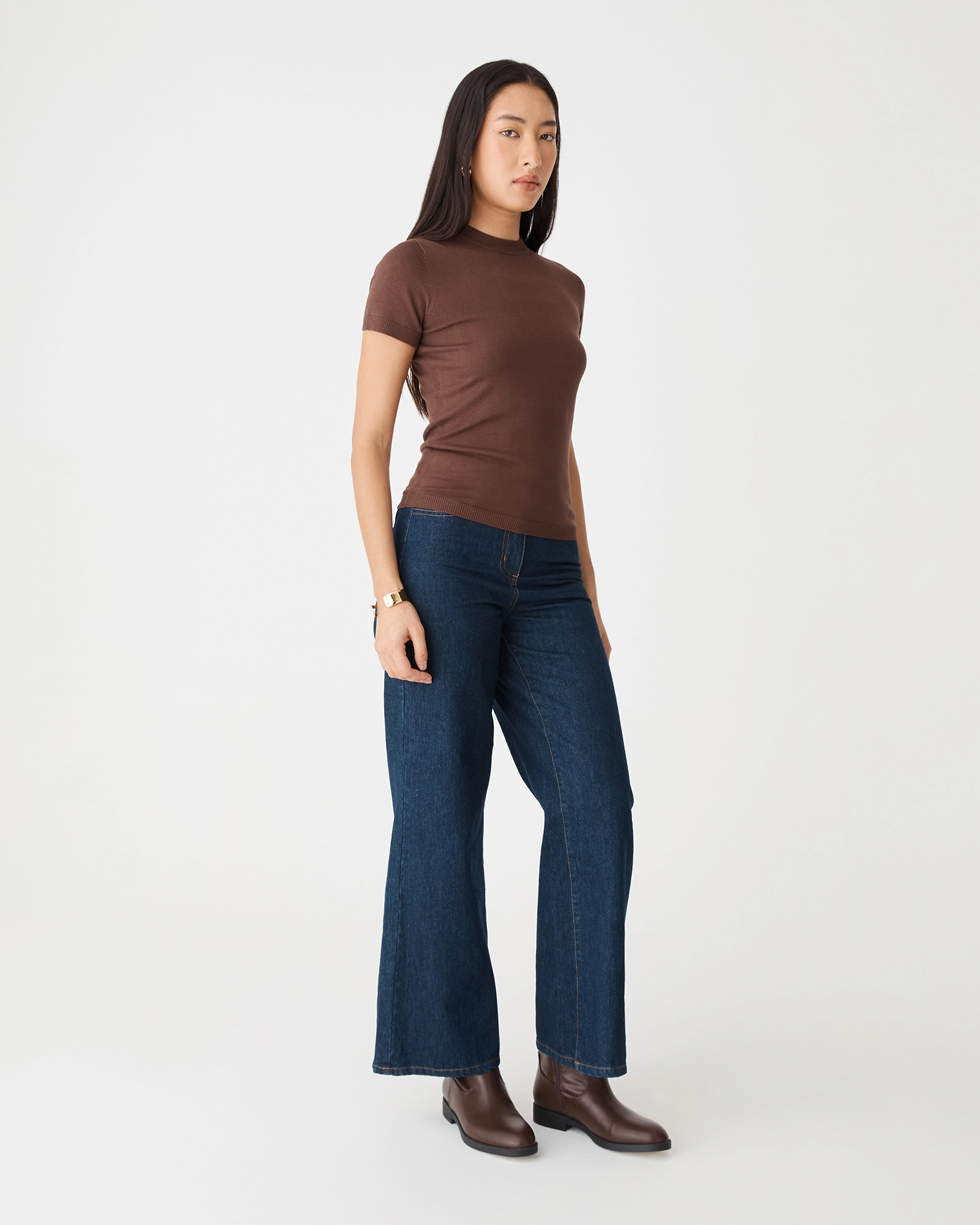 Catherine Short Sleeve Knit