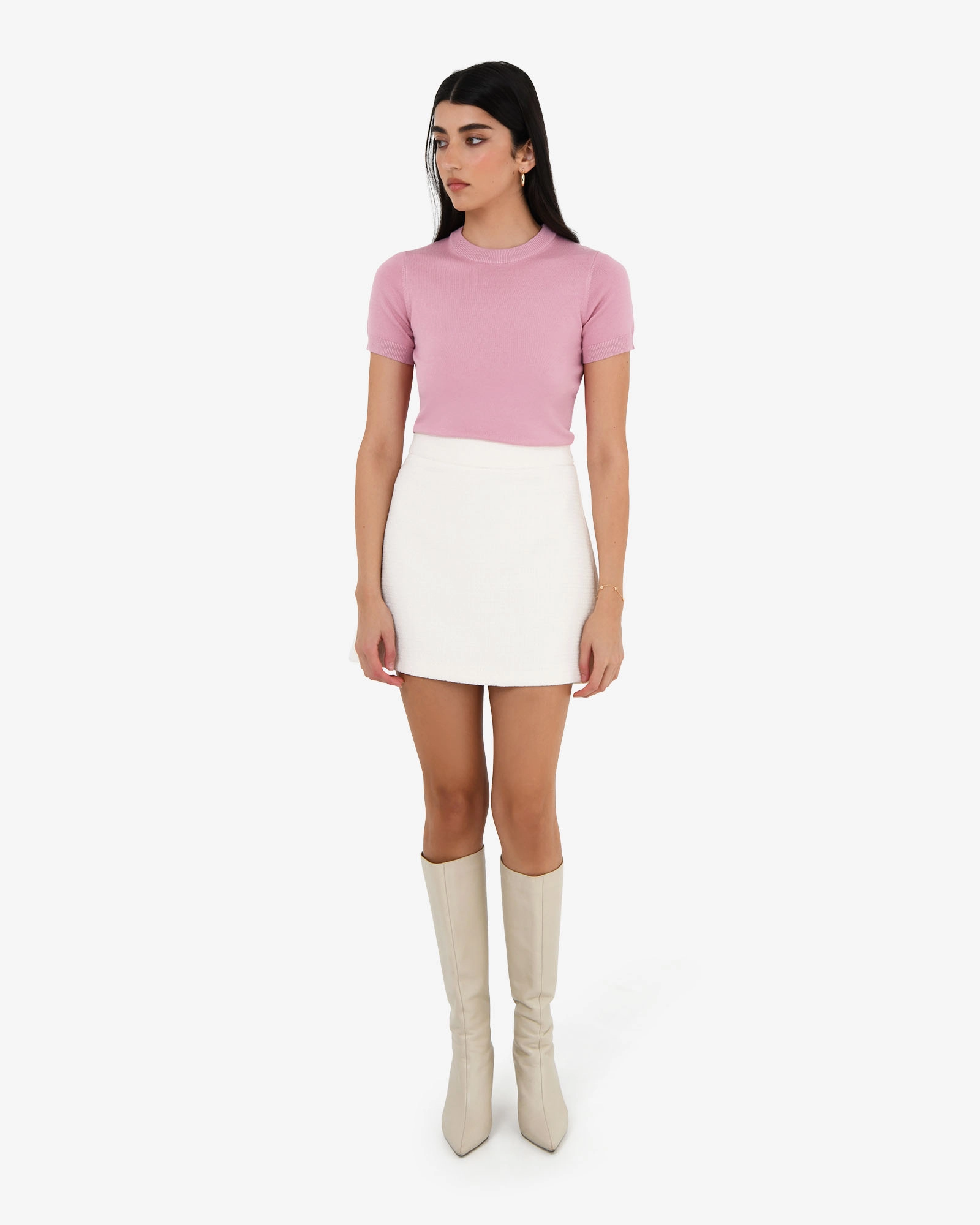 Catherine Short Sleeve Knit