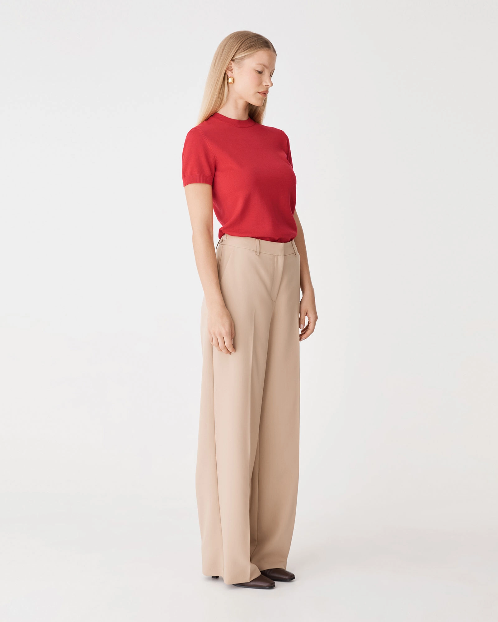 Catherine Short Sleeve Knit