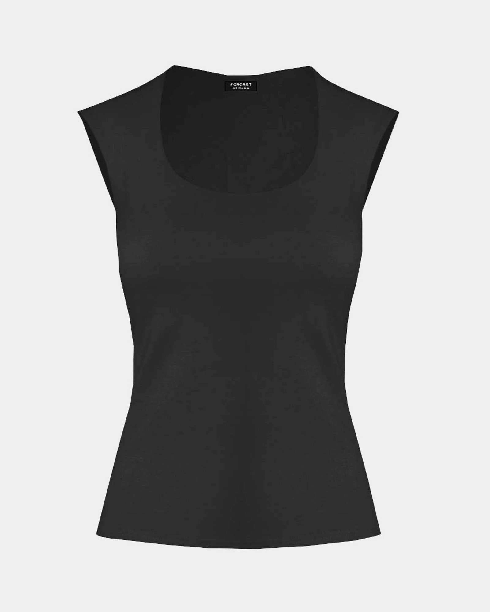 Soho Rounded Square Neck Top